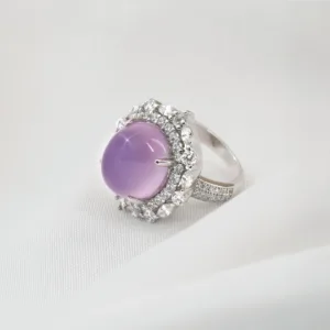 Lavender Jadeite Ring